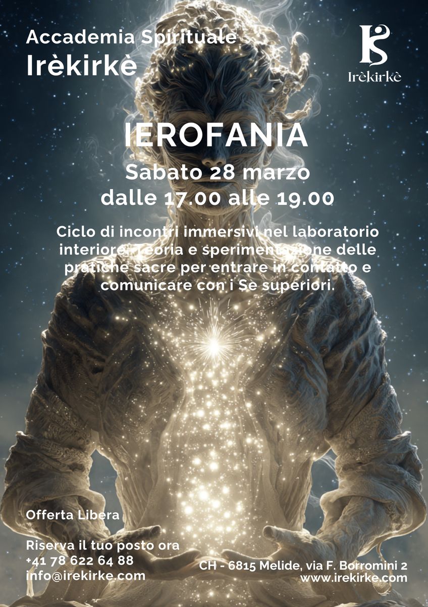 IEROFANIA 28 Marzo